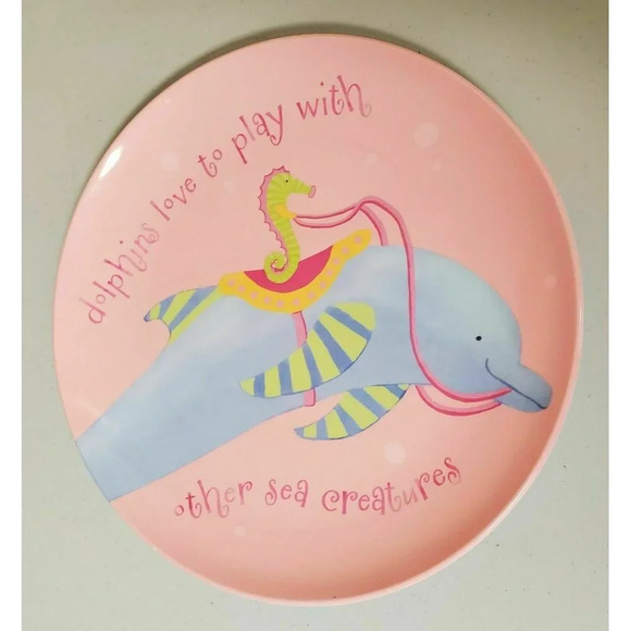 3 Pottery Barn Kids Mermaid, Octopus, Dolphin Plas - Picture 10 of 10